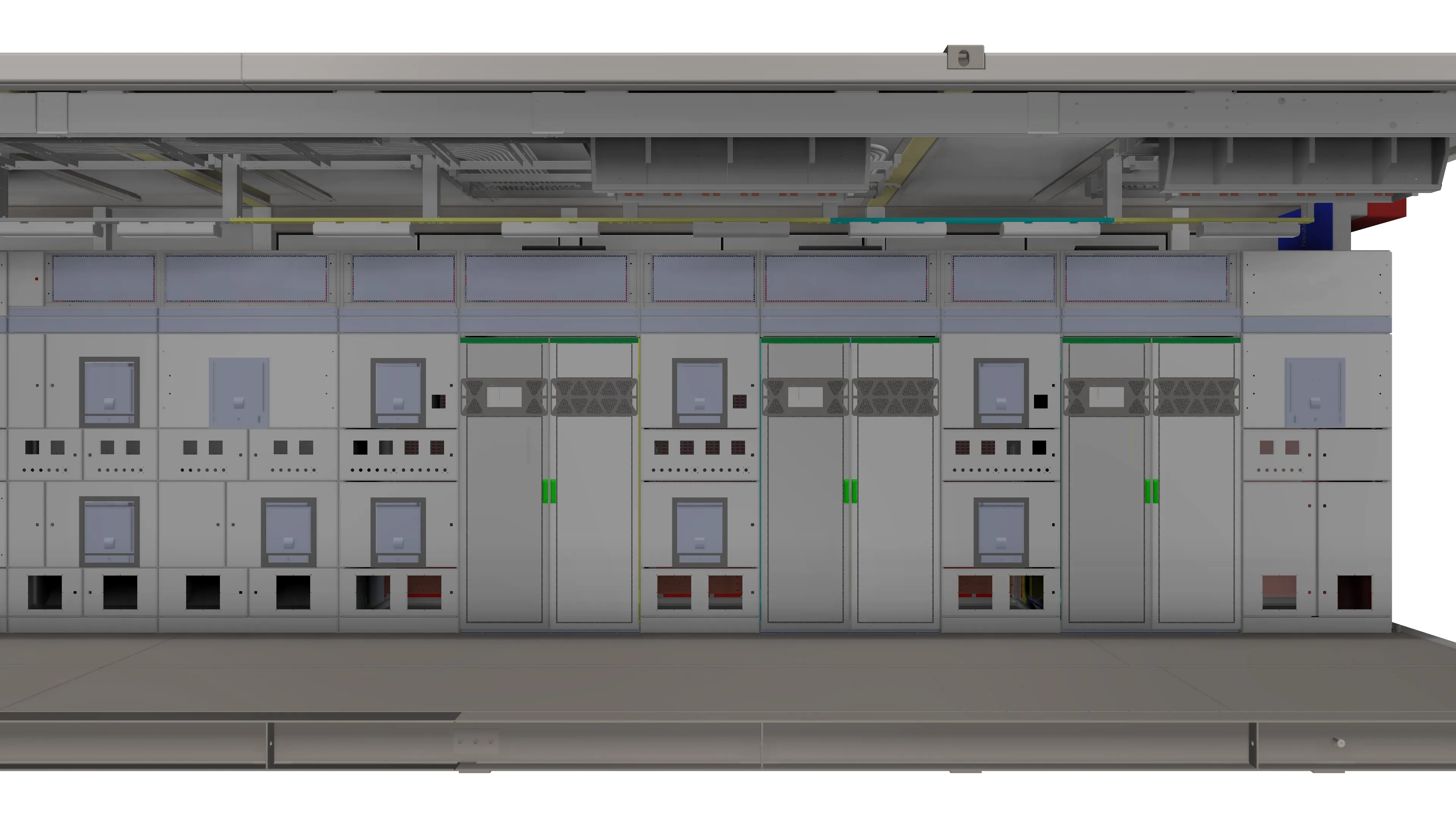 LV Switchgear — 10 Cabinets